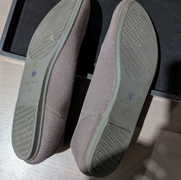 Mink Rothys Ballet Flat 9 - Picture 6 of 7